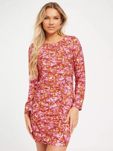 Woman Bodycon Dress - Florals - Only - Nelly GOOFASH