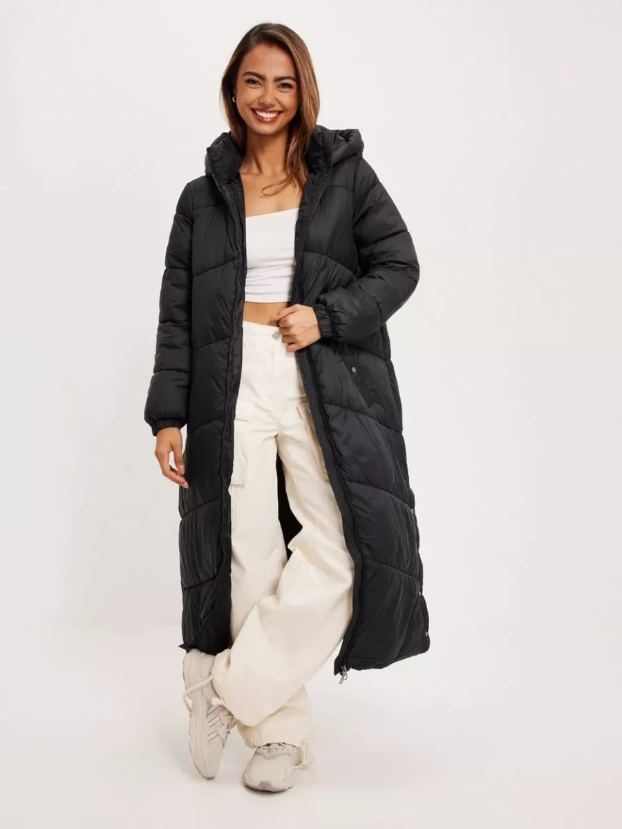 Woman Coat Black from Nelly GOOFASH