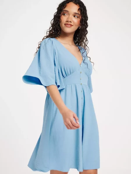 Woman Dress in Blue at Nelly GOOFASH