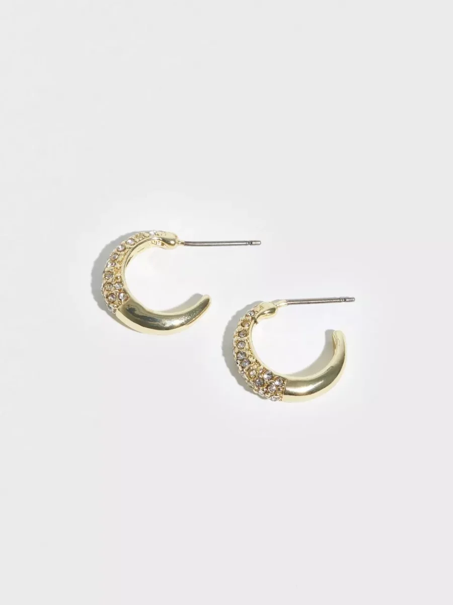 Woman Earrings Gold Pieces - Nelly GOOFASH