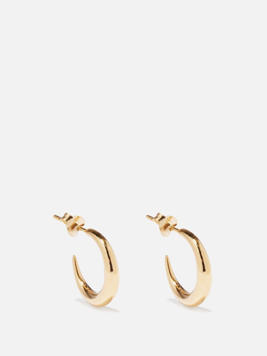 Woman Gold Earrings - Otiumberg - Matches Fashion GOOFASH