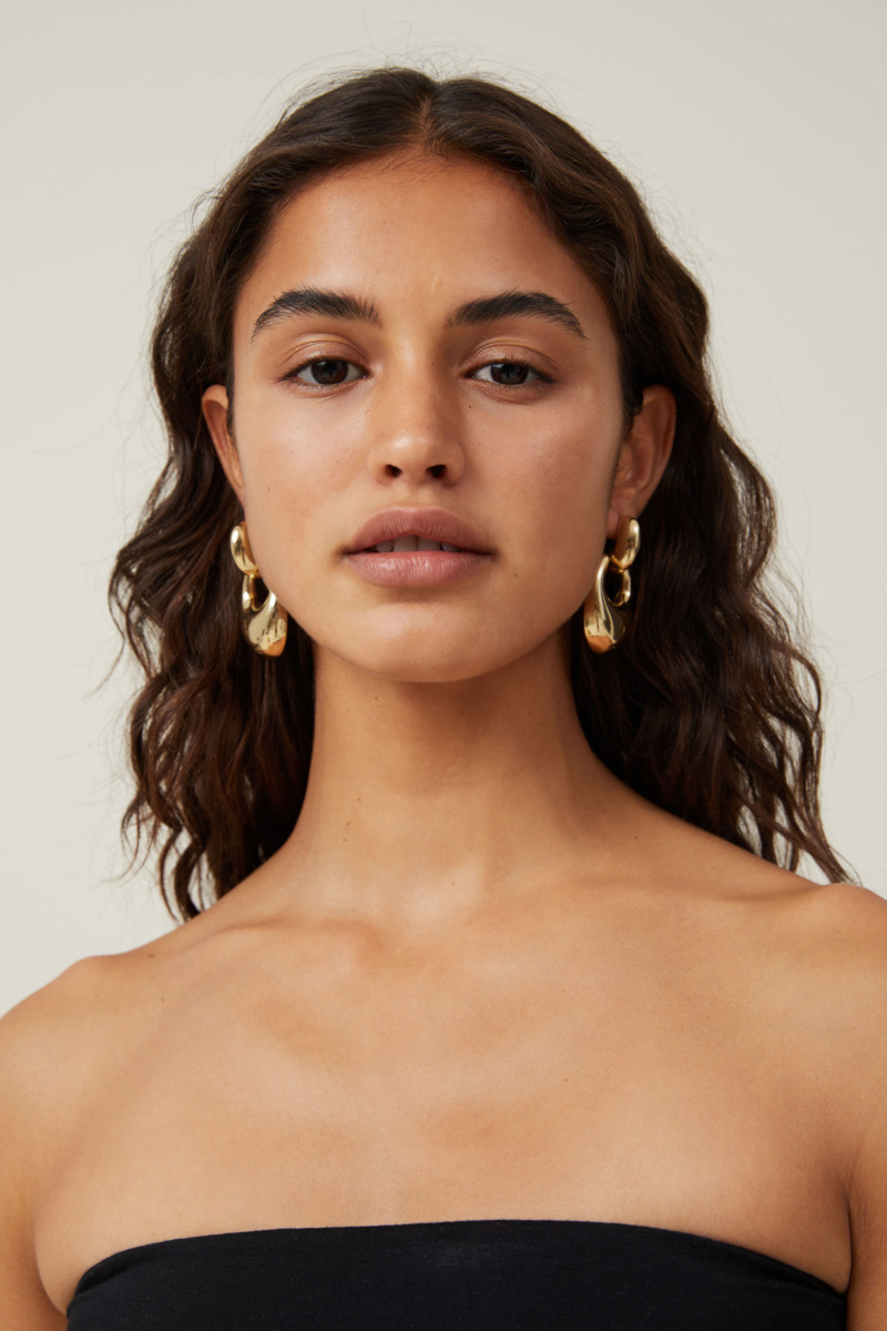 Woman Gold Earrings Rubi - Cotton On GOOFASH