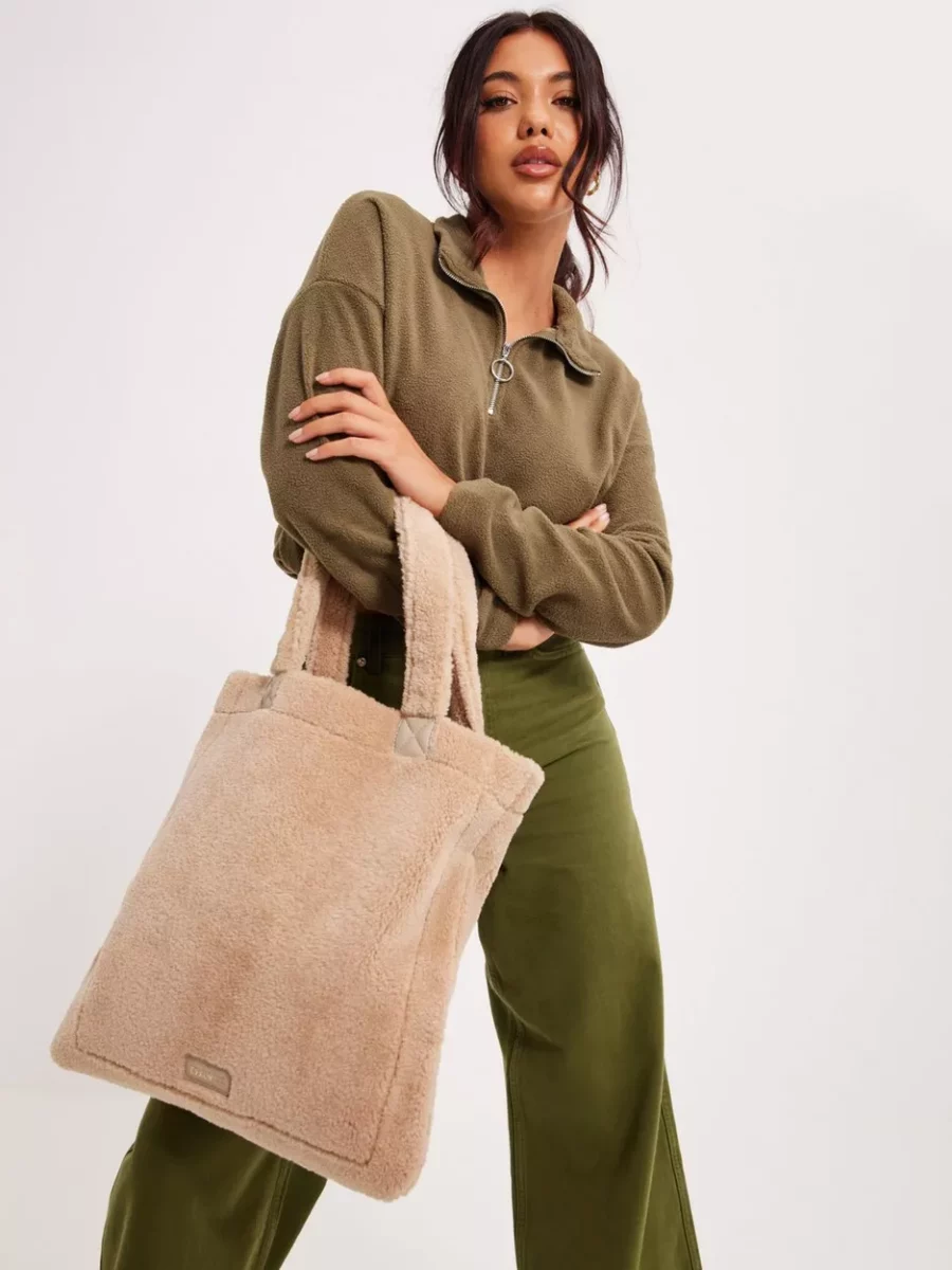 Woman Grey Shopper Bag by Nelly GOOFASH