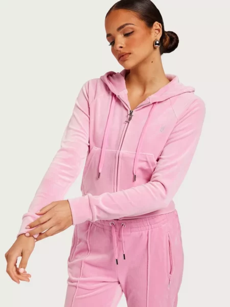 Woman Hoodie Pink - Nelly GOOFASH