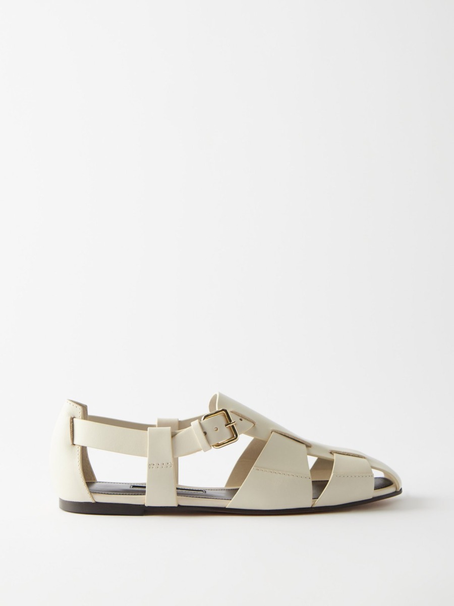 Woman Ivory Sandals from Matches Fashion GOOFASH