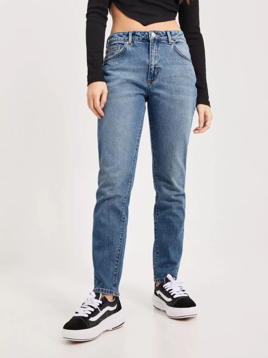 Woman Jeans Blue - Nelly GOOFASH