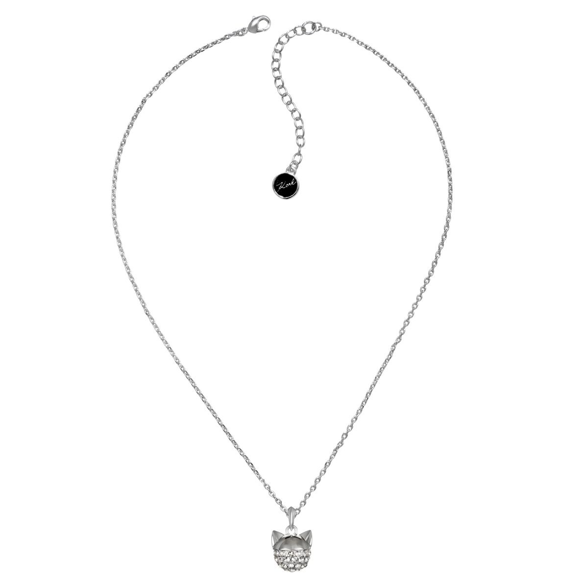 Woman Necklace Silver Karl Lagerfeld - Watch Shop GOOFASH