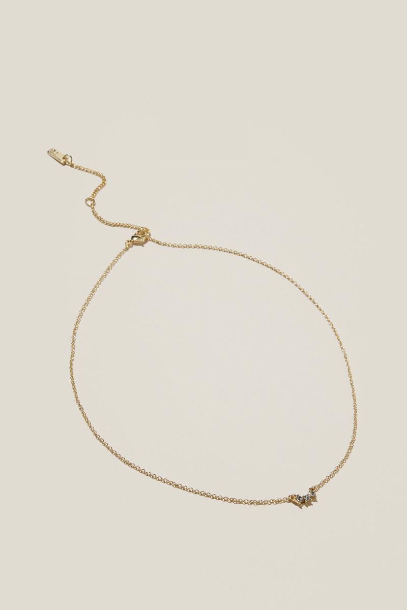 Woman Necklace in Gold at Cotton On GOOFASH