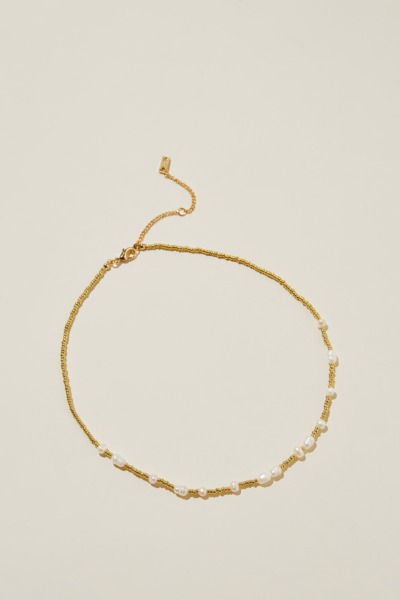 Woman Necklace in Gold from Cotton On GOOFASH