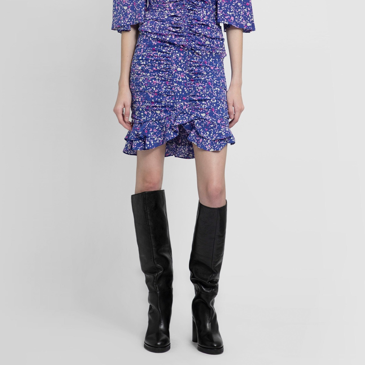 Woman Skirt in Purple Isabel Marant - Antonioli GOOFASH