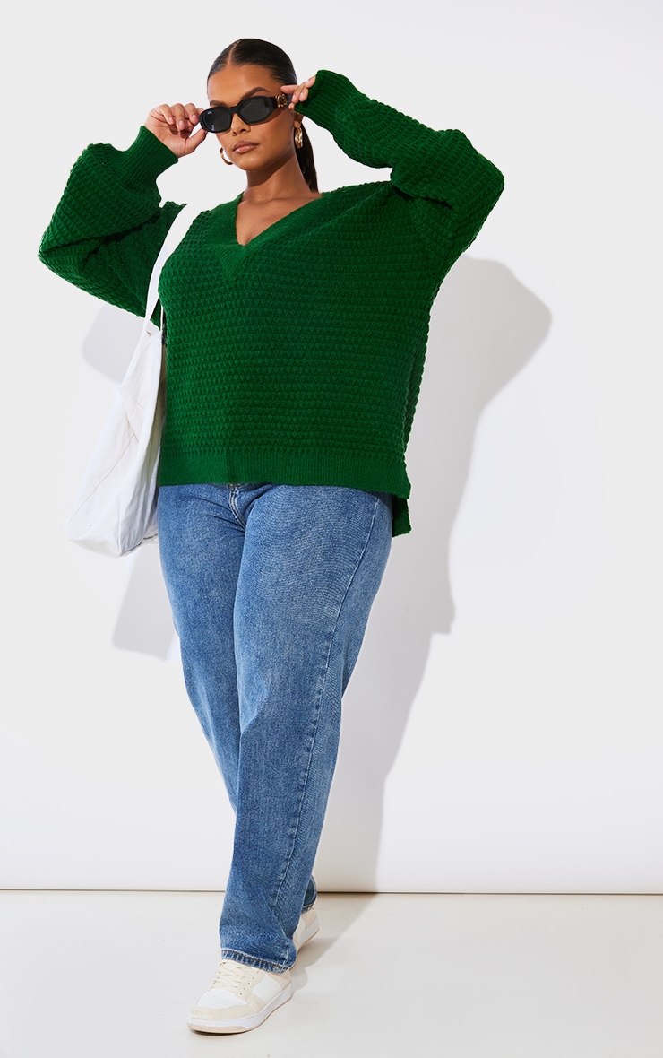Woman Sweater Green from PrettyLittleThing GOOFASH