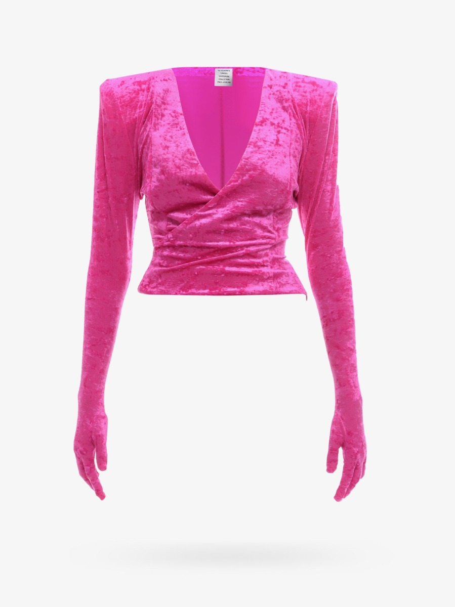 Woman Top - Pink - Nugnes GOOFASH