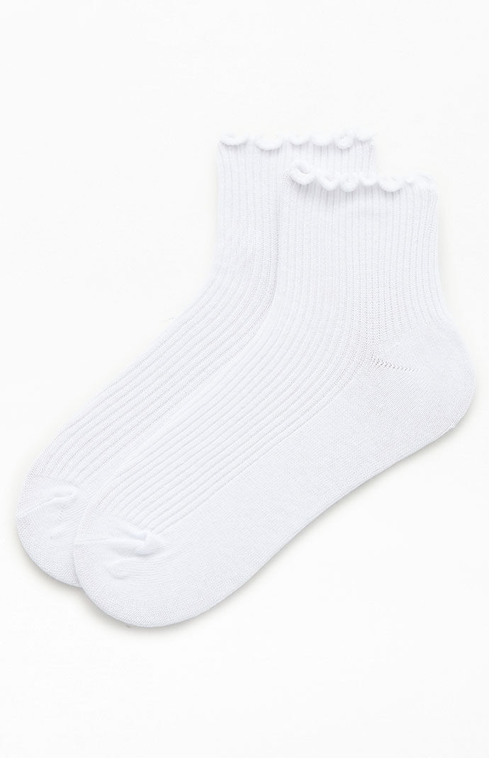 Woman White Socks Pacsun GOOFASH