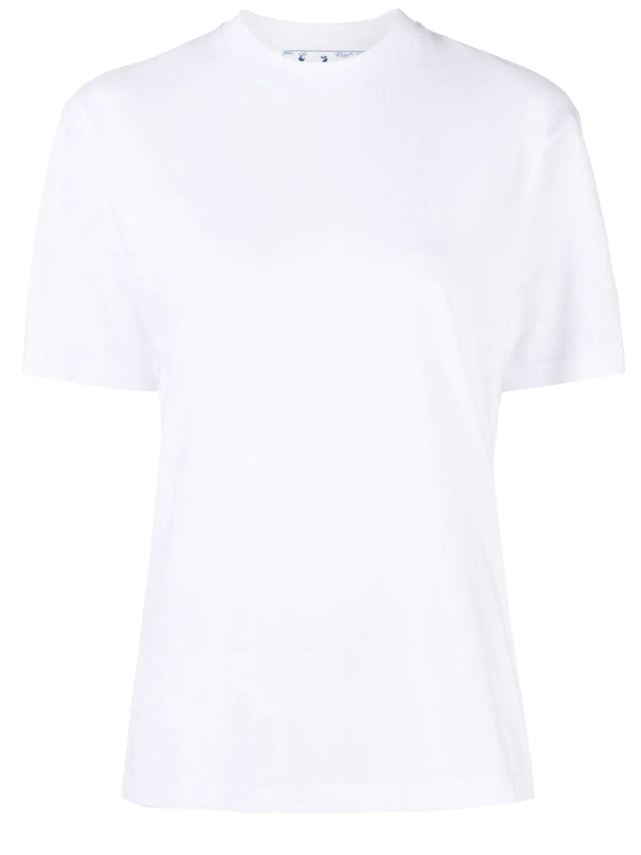 Woman White T-Shirt - Leam - Off White GOOFASH