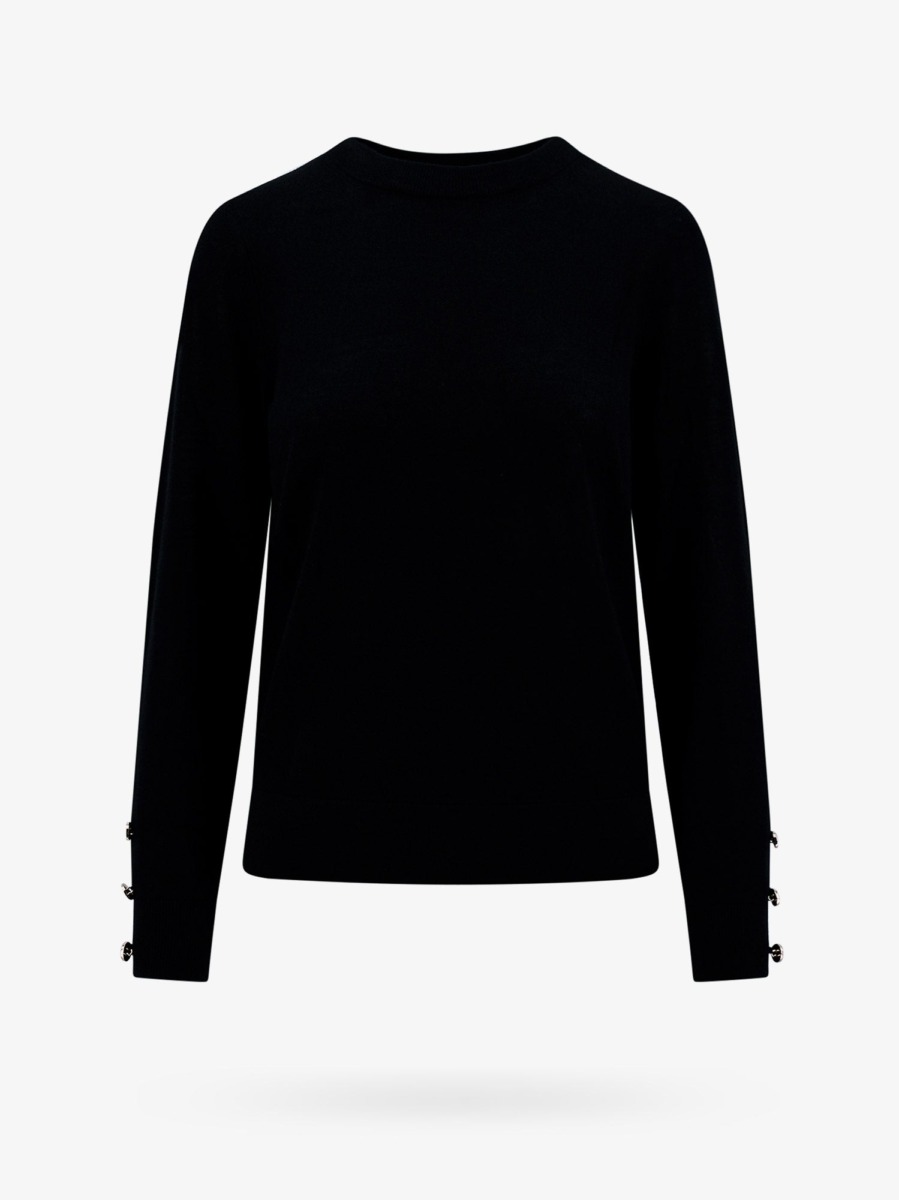 Women Black Sweater - Nugnes GOOFASH