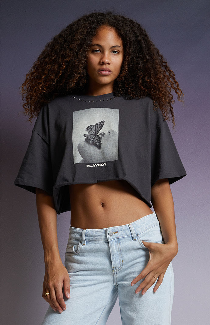 Women Black - T-Shirt - Pacsun GOOFASH