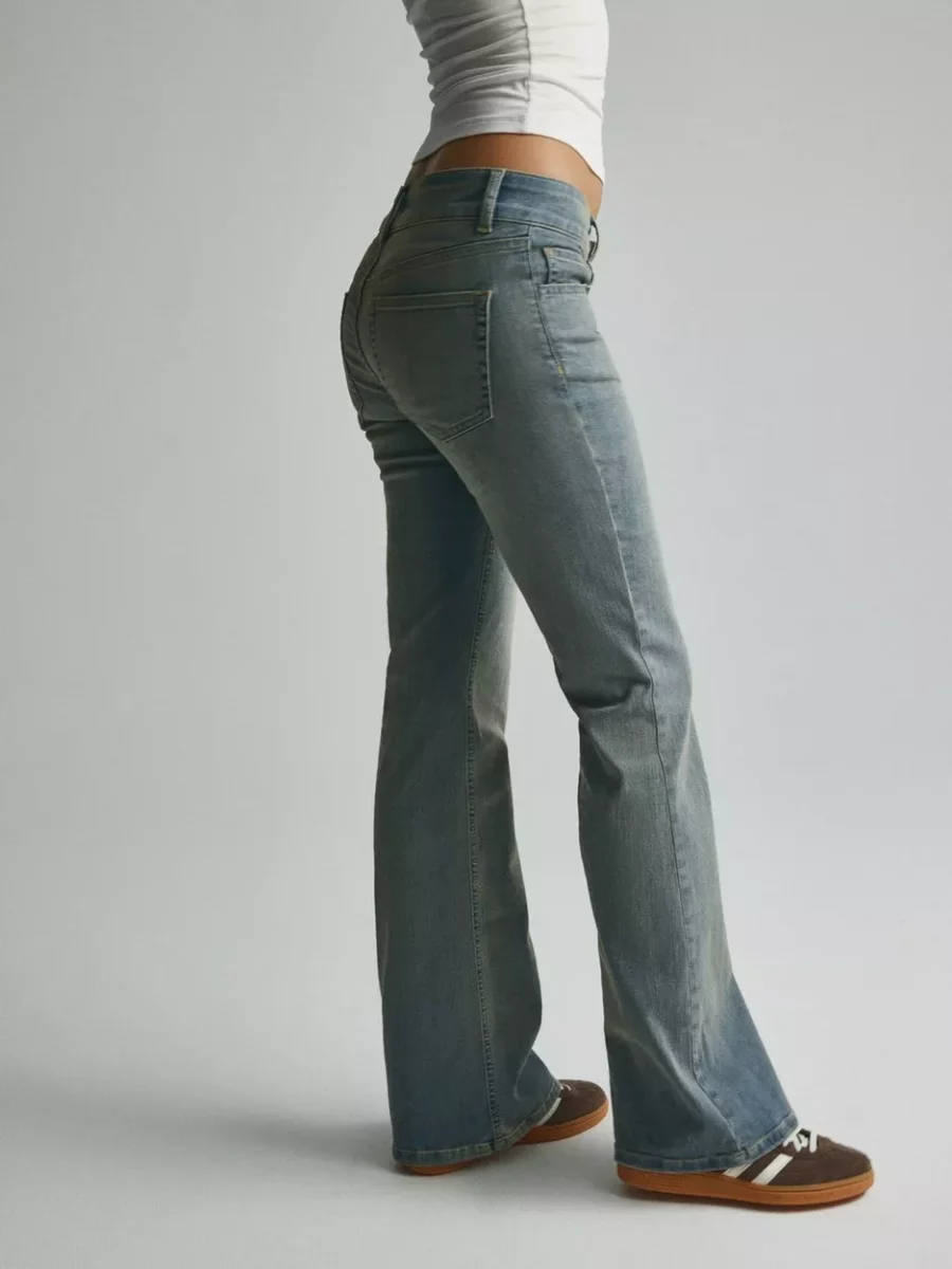 Women Bootcut Jeans Blue from Nelly GOOFASH