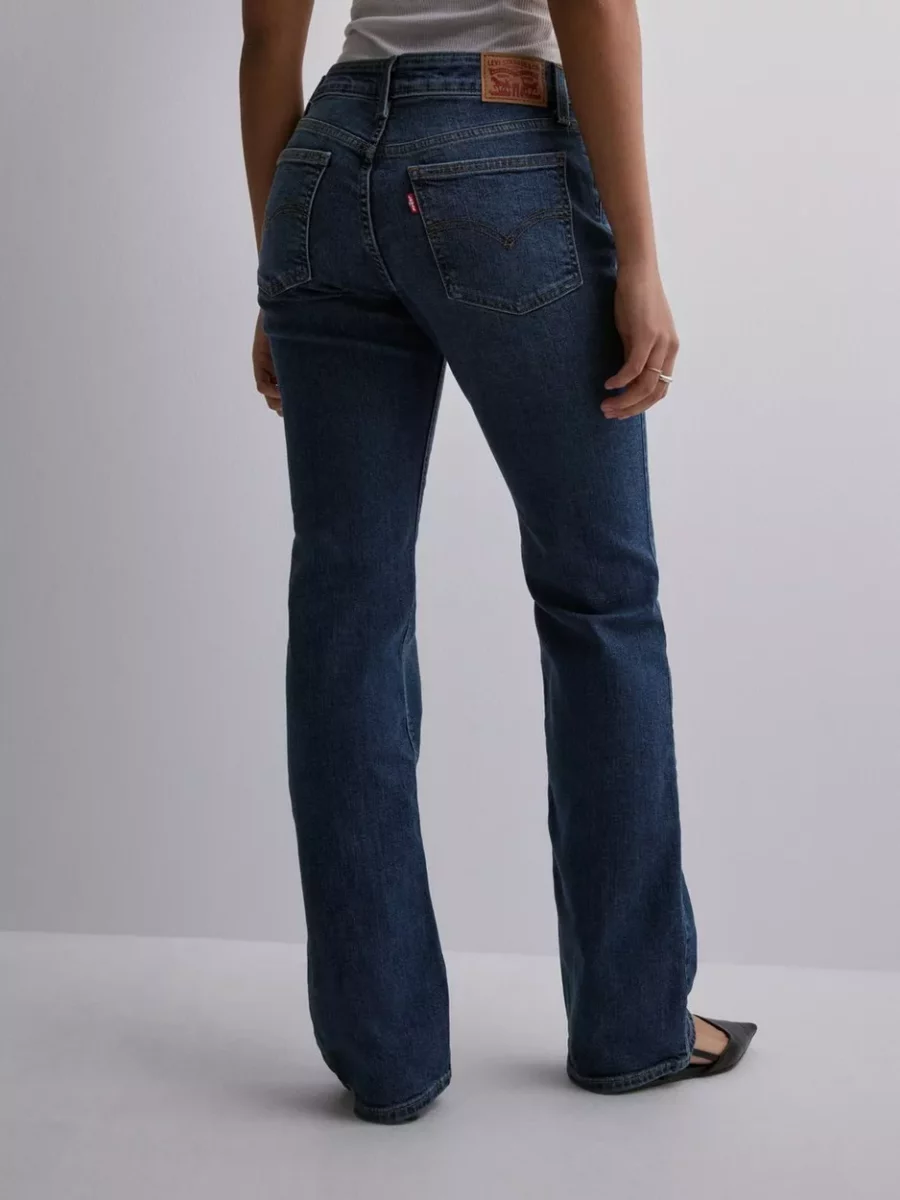 Women Bootcut Jeans in Blue Nelly GOOFASH