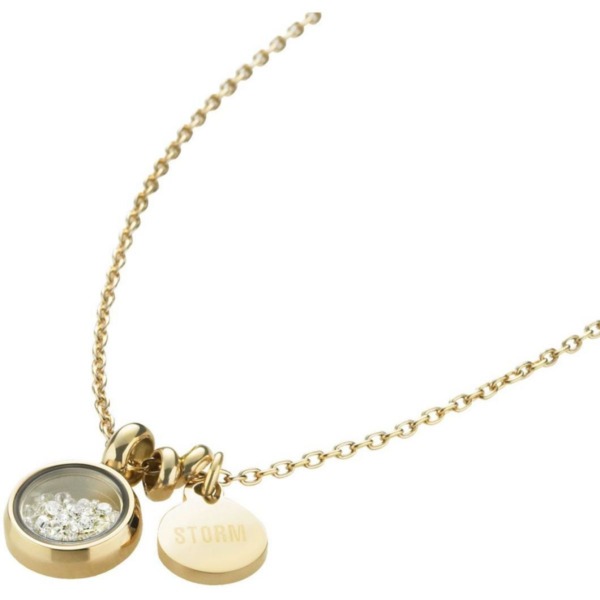 Women Gold Necklace at Watch Shop GOOFASH