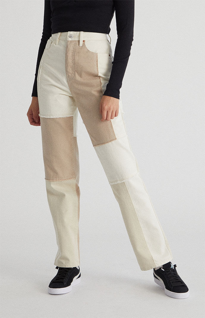 Women Jeans in White Pacsun GOOFASH