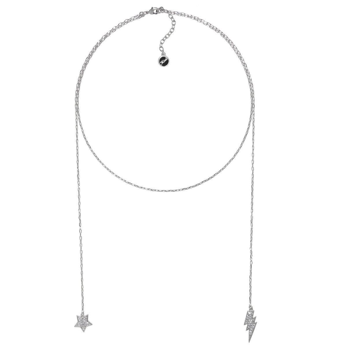 Women Necklace Silver Watch Shop - Karl Lagerfeld GOOFASH