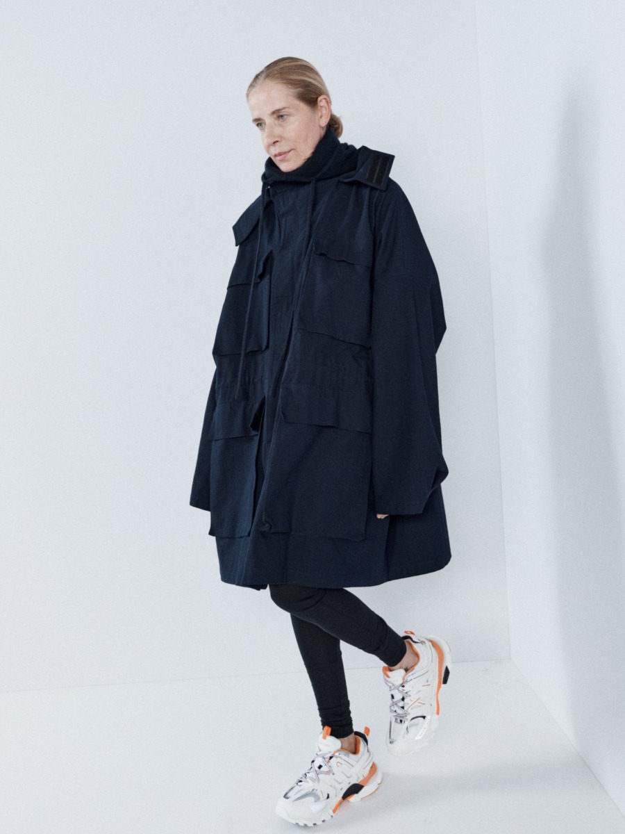 Women Parka in Blue from Matches Fashion GOOFASH