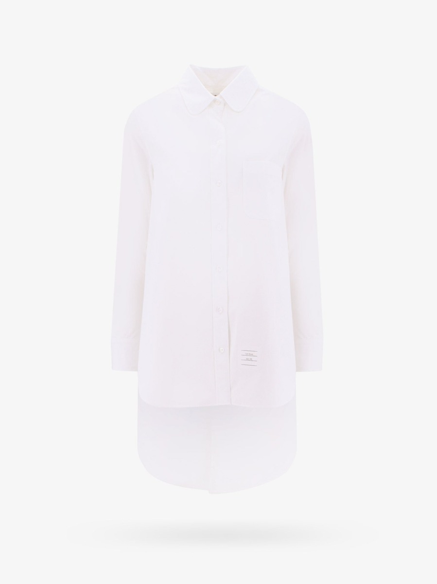 Women Shirt - White - Nugnes - Thom Browne GOOFASH