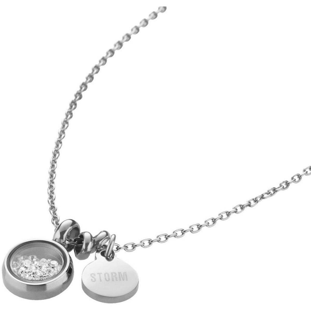 Women Silver Necklace from Watch Shop GOOFASH