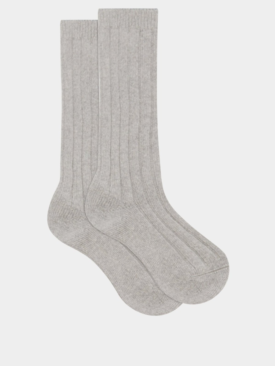 Women Socks in Grey Matches Fashion Raey GOOFASH