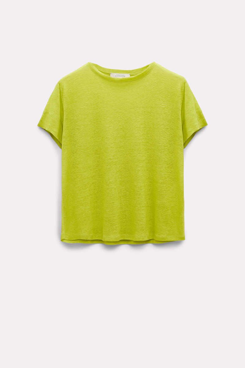 Women T-Shirt Green from Dorothee Schumacher GOOFASH