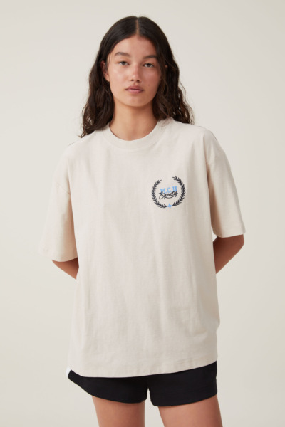 Women T-Shirt Grey - Cotton On GOOFASH