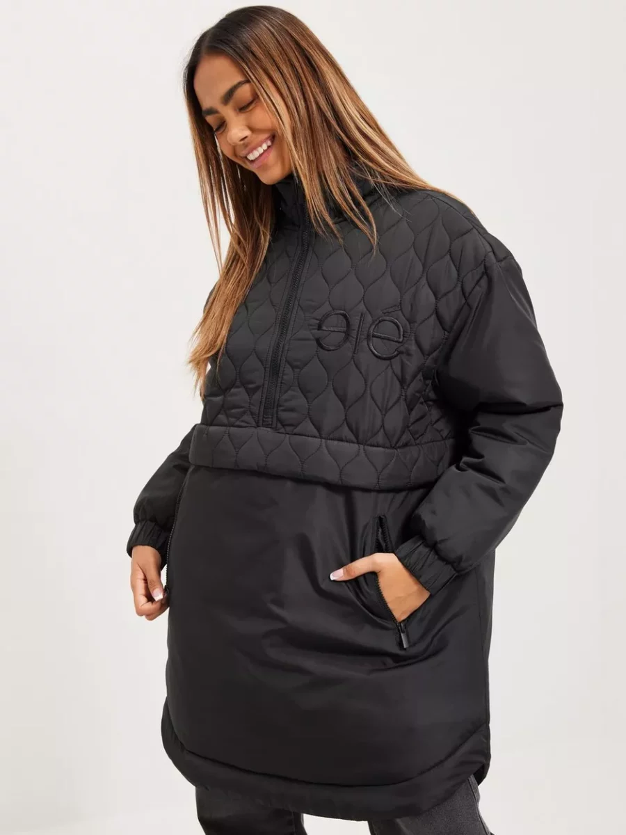 Womens Anorak in Black from Nelly GOOFASH