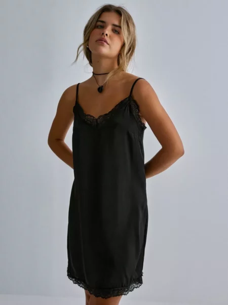 Womens Black Dress - Nelly - Only GOOFASH