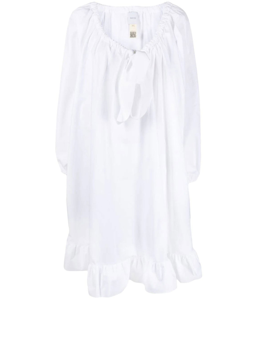 Women's Dress White Leam GOOFASH