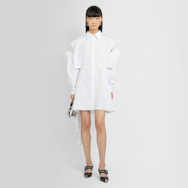 Womens Dress White by Antonioli GOOFASH