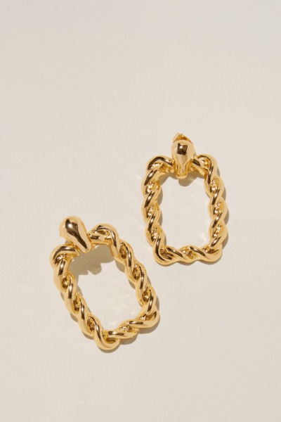 Womens Earrings Gold at Cotton On GOOFASH