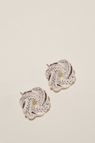 Women's Earrings in Silver Rubi Cotton On GOOFASH