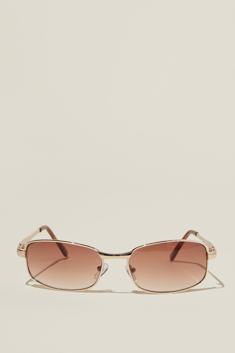 Women's Gold - Sunglasses - Rubi - Cotton On GOOFASH