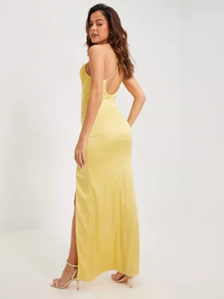 Women's Gown Yellow Nelly GOOFASH