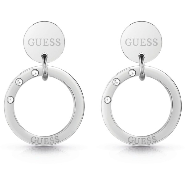 Womens Grey - Hoop Earrings - Watch Shop GOOFASH
