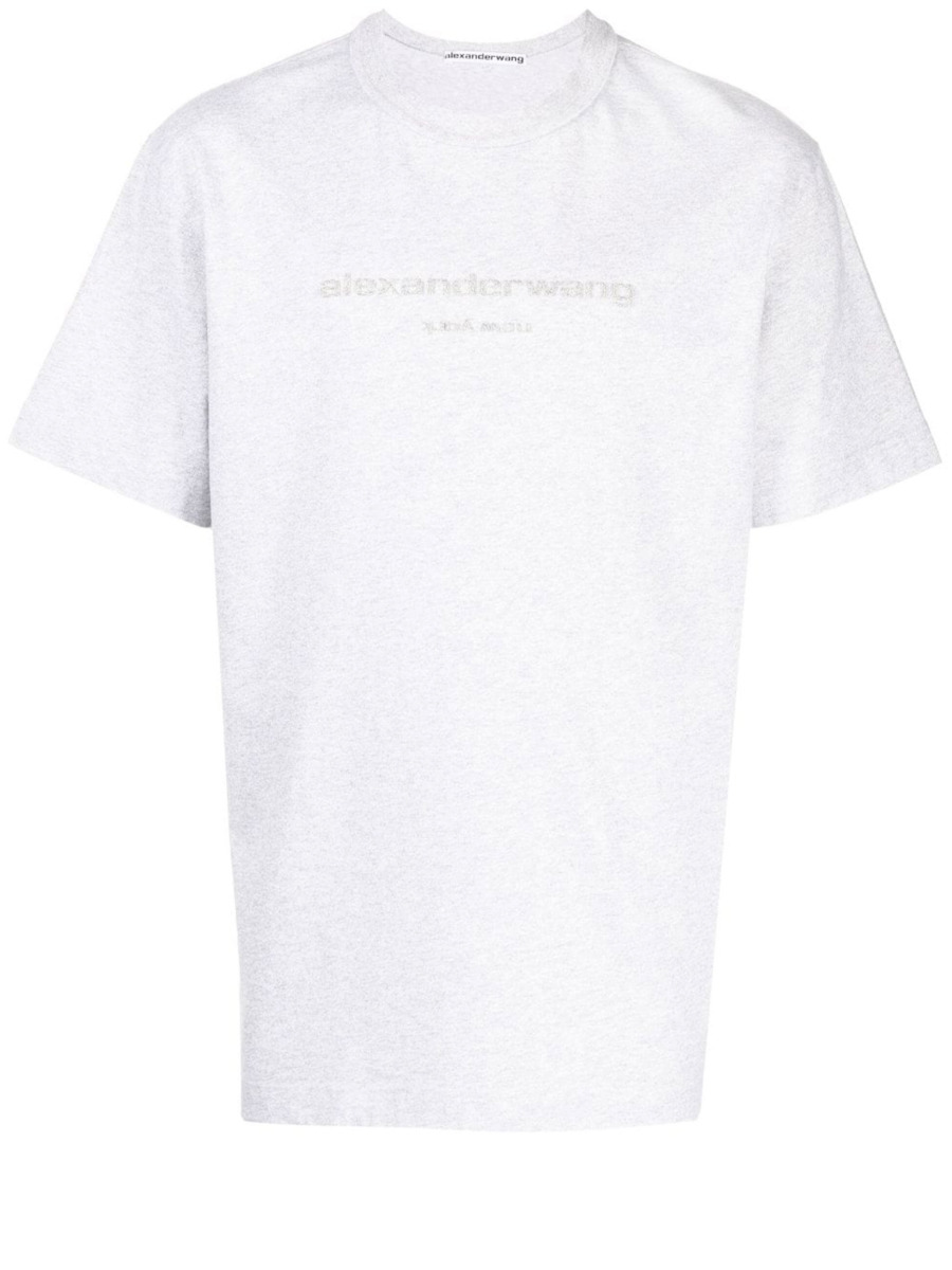 Women's Grey T-Shirt Leam GOOFASH