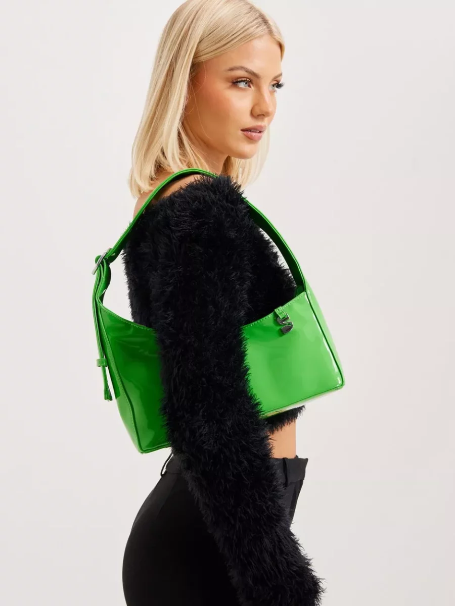 Womens Handbag Green by Nelly GOOFASH