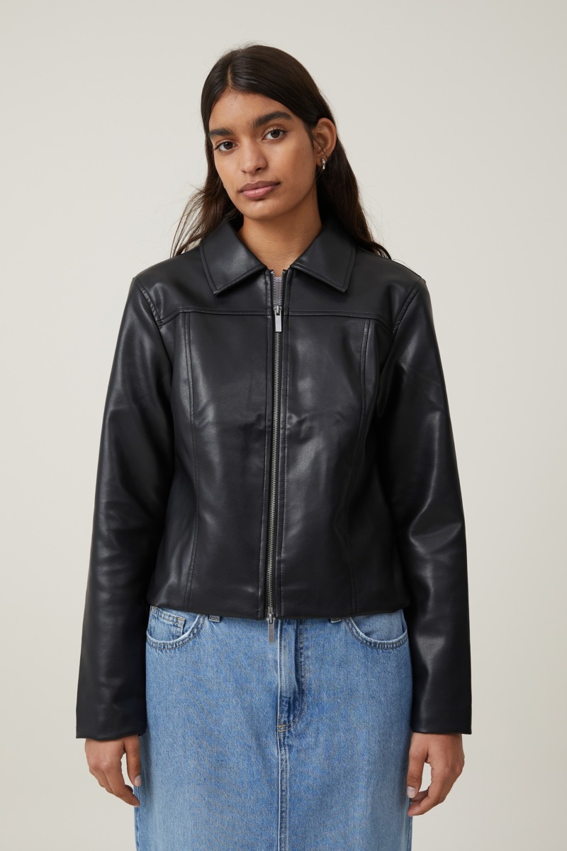 Womens Jacket in Black - Cotton On GOOFASH