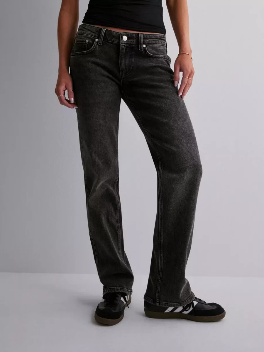 Womens Jeans Grey - Nelly GOOFASH