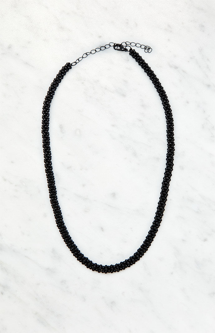 Women's Necklace in Black - Pacsun GOOFASH