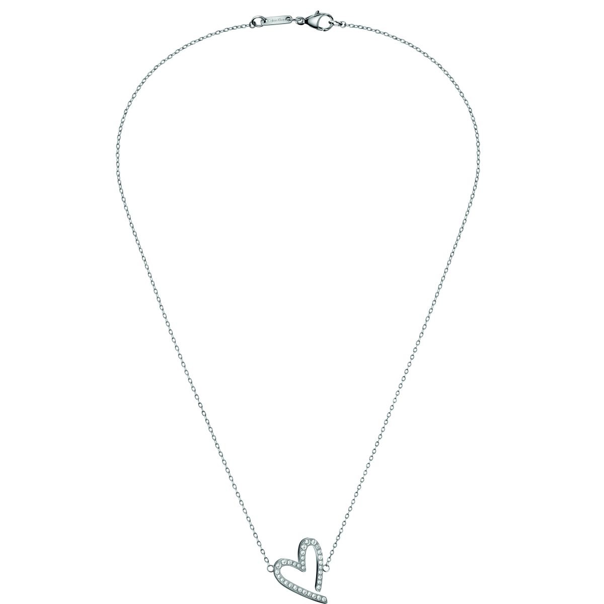 Women's Necklace in Grey Calvin Klein Watch Shop GOOFASH