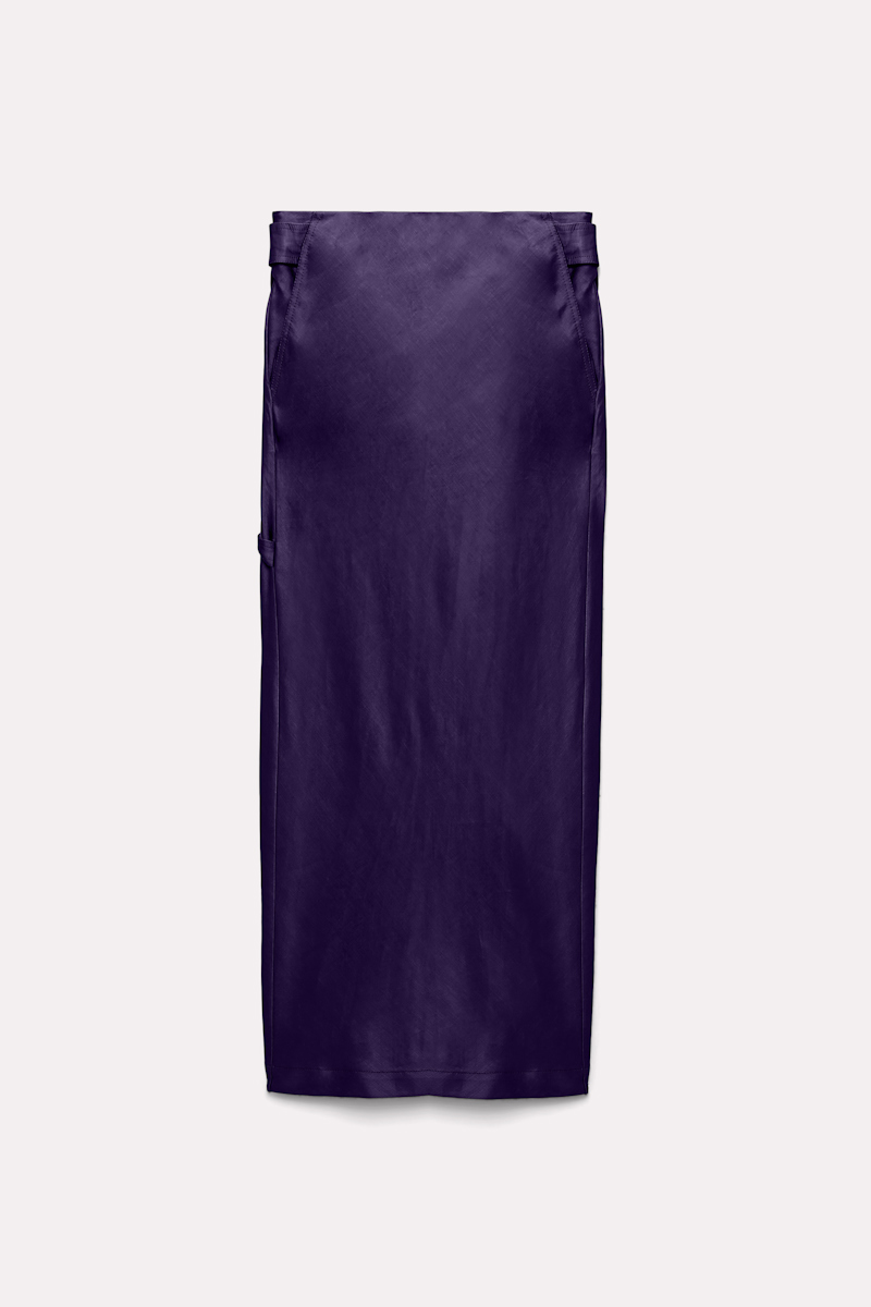 Women's Pencil Skirt Purple Dorothee Schumacher GOOFASH
