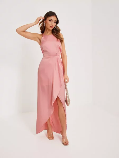 Womens Pink Gown - Nelly GOOFASH