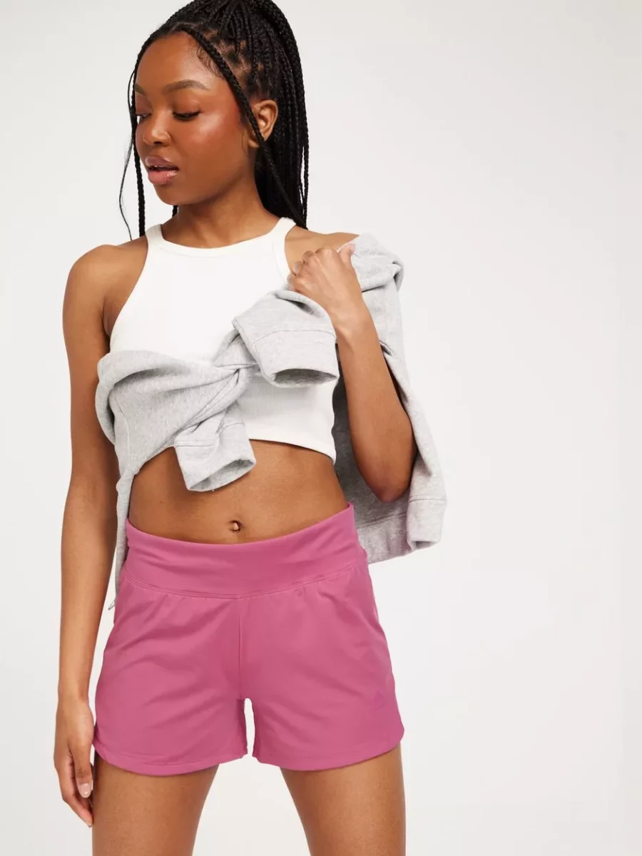 Women's Pink Shorts Adidas Nelly GOOFASH
