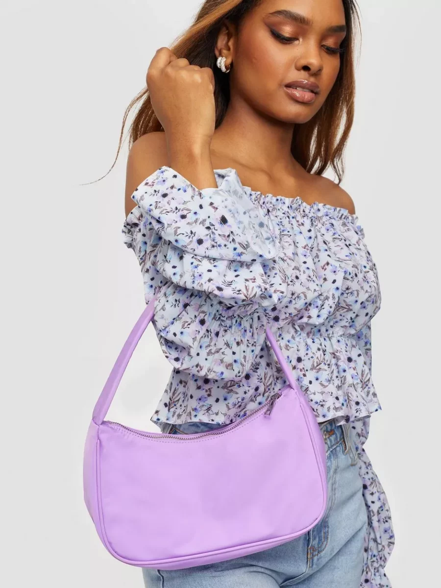 Women's Purple Bag - Nelly GOOFASH